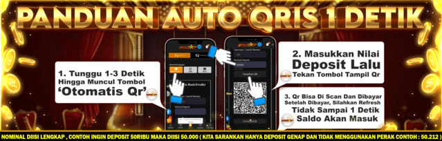 PANDUAN DEPOSIT KILAT QRIS 1 DETIK STARJP